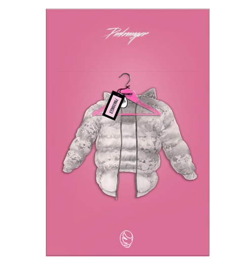 PINKRANGER. Bubble Jelly Jacket (Blanco)