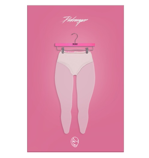 PINKRANGER. Ranger Mesh Pants (White)