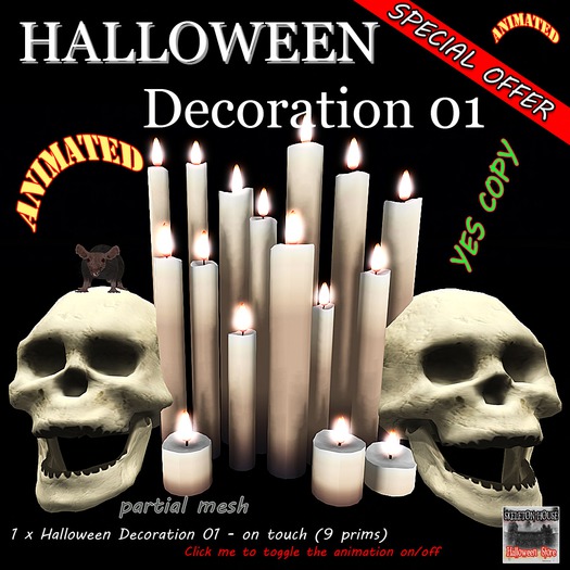 Halloween Decoration 01 - ANIMATED (box)
