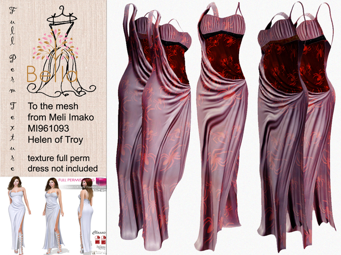BELLA texture full perm - to the mesh MI961093 Helen of Troy 12 13