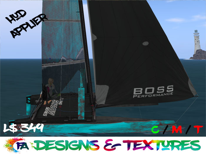 Flying Shadow - Ripped Teal