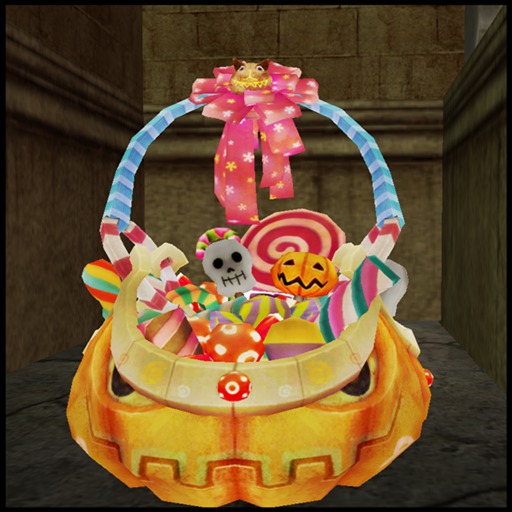 La Mort Halloween Candy Basket