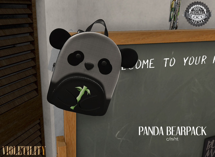 Violetility - Panda Bearpack