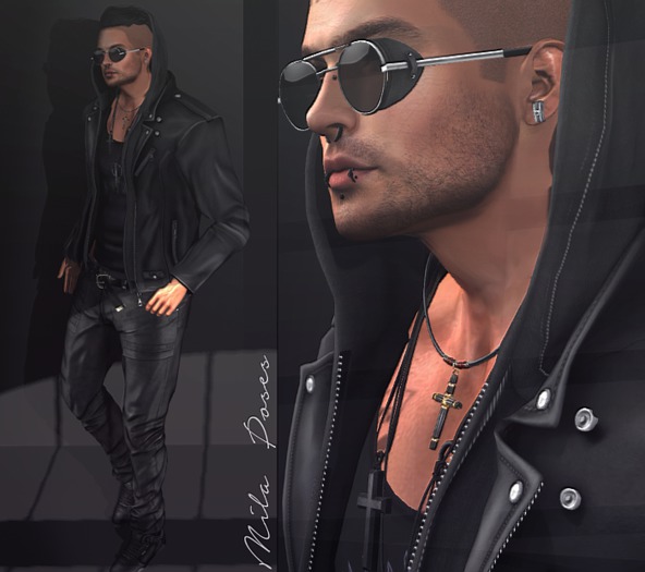 M I L A   p o s e s :: Man #06