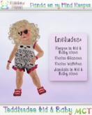 .:Rainbow Panda:. Panda on My Mind Romper TD (wear to unpack)