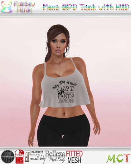 .:Rainbow Panda:. Mom OPD Tank (wear to unpack)