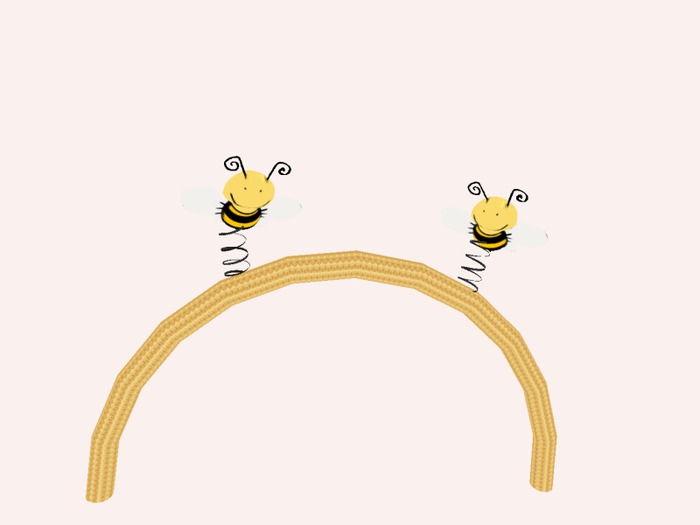 * Tusk Head band Bumbly Bees, (Boxed)