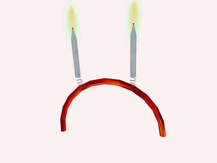 * Tusk Head band Candles, (Boxed)