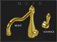 T-3D Creations [ Faucet 05 ]  MESH - Full Perm -