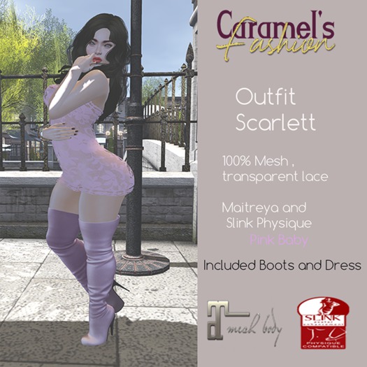 CF-Dress/Lace-Pink Baby