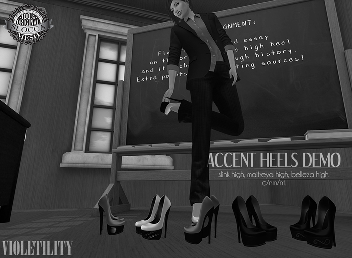 Violetility - Accent Heels [DEMO]