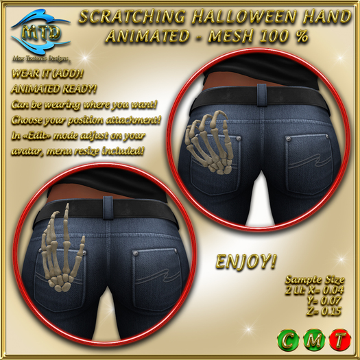 SCRATCHING HALLOWEEN HAND - ANIMATED - COPY - MODIF