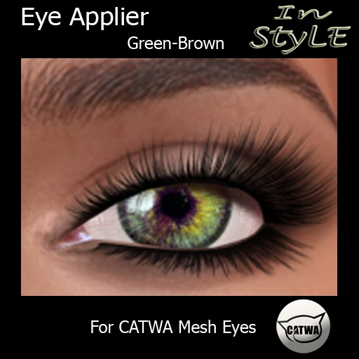 In StyLE-Eye Green-Brown -Catwa Applier (Add&Click To Apply)