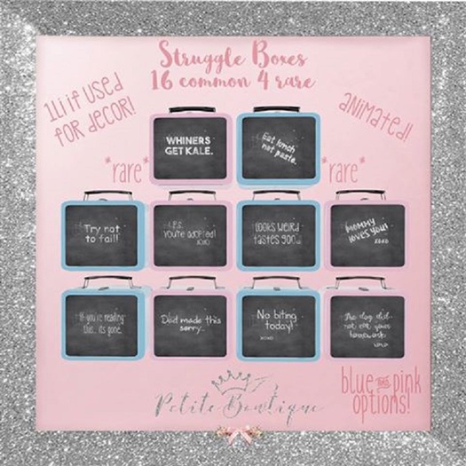 {PB} Struggle Lunchbox - Adopted Blue RARE