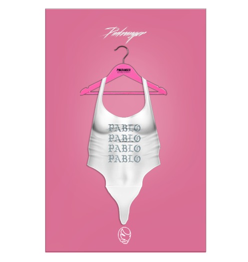 PINKRANGER. Pablo Blanco Body$uit