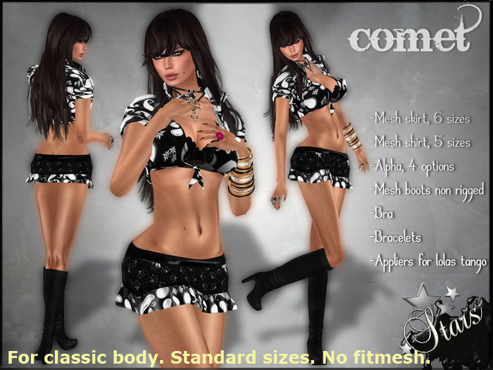 *Stars*Fashion* Classic body - Comet + Lolas Tango Applier