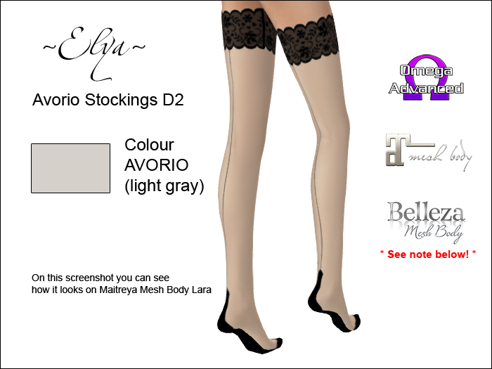 Avorio Stockings D2