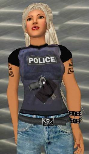 Bullet proofed vest, Police version