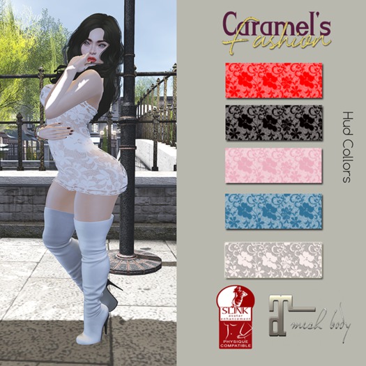 CF-Dress Scarlett/Lace - Boots//HUD