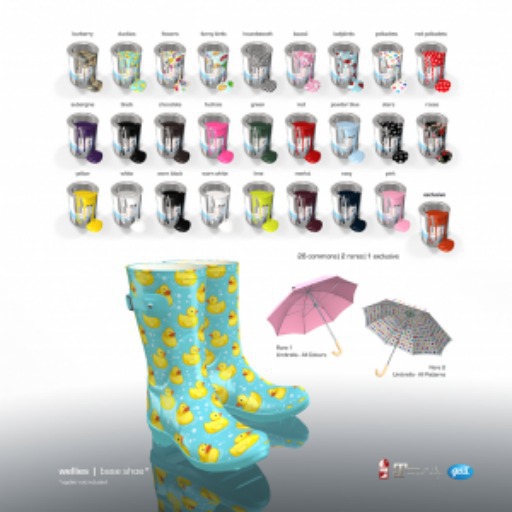 [Gos] Umbrella - Colours - RARE 1