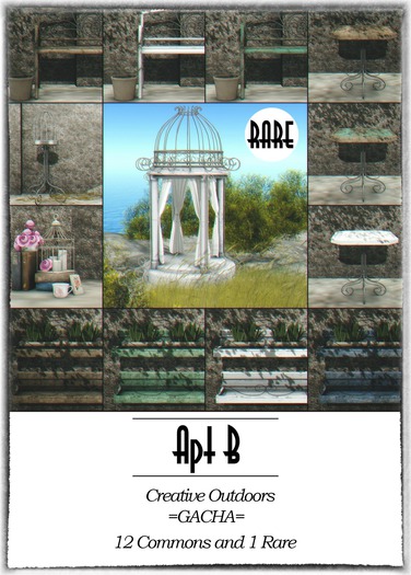 Apt B // Creative Outdoors - Shelf w/o Plants Green