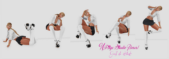 NRage Studio Poses! Girls do it best
