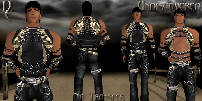 *DE Designs*- Undiscovered - Mens - Black/Tan