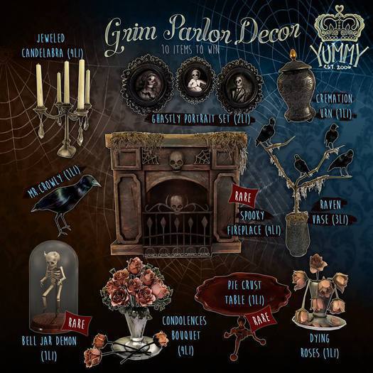 (Yummy) Ghastly Portrait Set