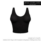 .miss chelsea. Tara Tank Charcoal