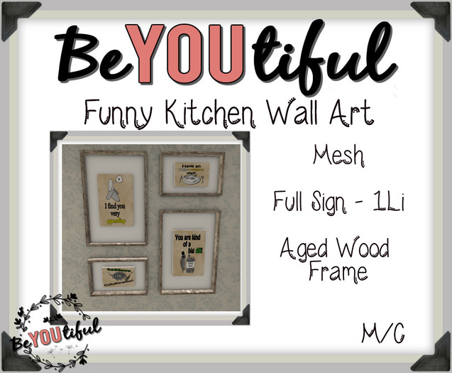  Funny Kitchen Wall Art Aged Wood