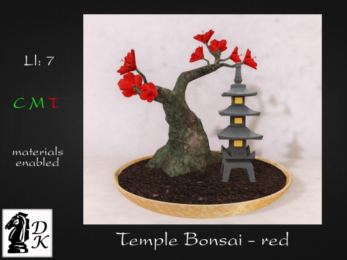 DKD - Temple Bonsai (red)