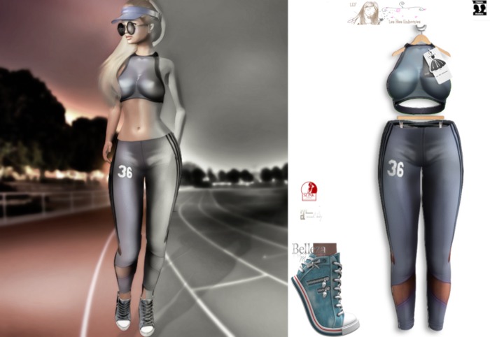 LFE :: ELLE Sport outfit blue