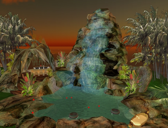 TROPICS LAGOON/WATERFALL & BAR