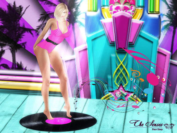 Box The Senses - Pin Up Disco 01 - Record Included