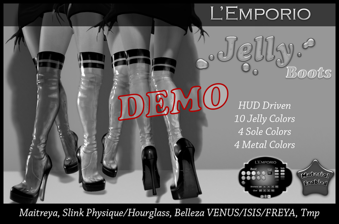 D*E*M*O L'Emporio ::* Jelly *:: _Boots_Maitreya/Slink/Belleza/TMP  TRIAL