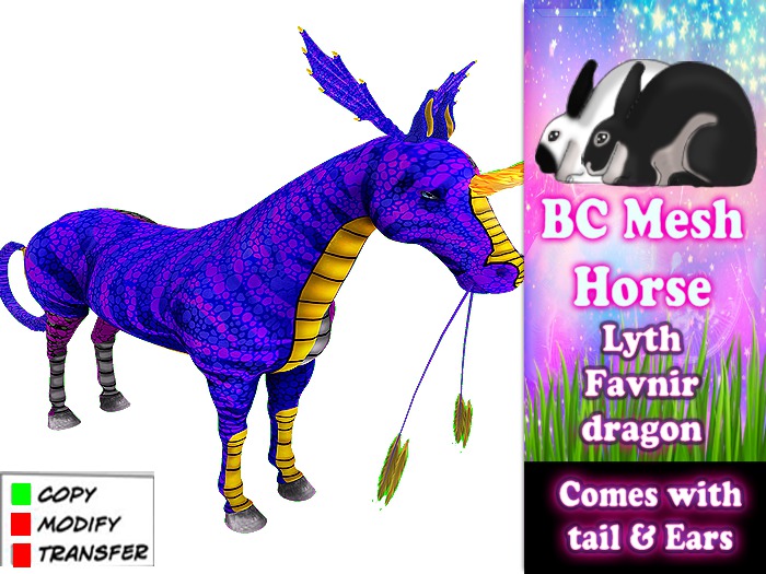 Bc Horse - Lyth Favnir  - indigo