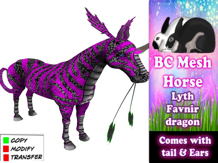 Bc Horse - Lyth Favnir - Lust Pink
