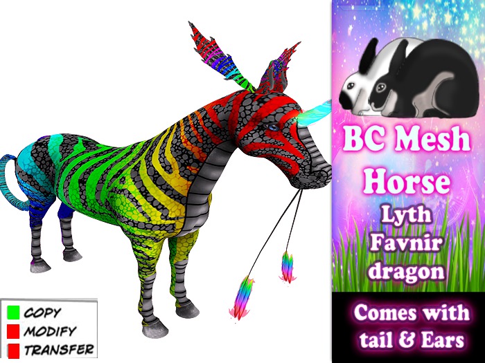 Bc Horse - Lyth Favnir  - Rainbow