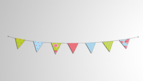 Shabby Chic Bunting*