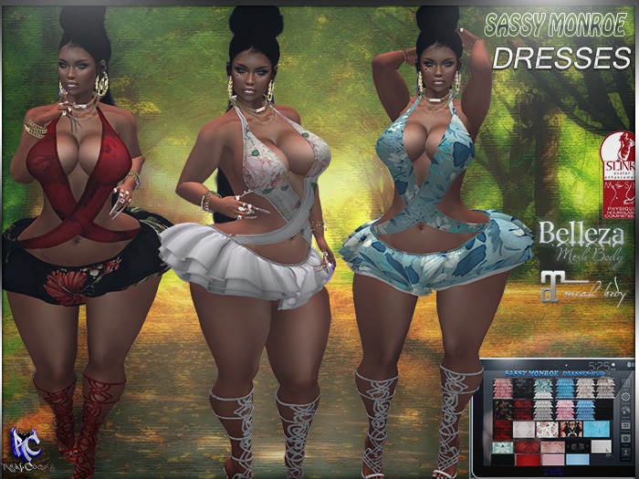 {RC} Sassy Monroe Dresses Outfit Hud
