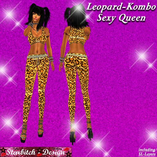 Leopard-Kombo Sexy Queen (including Omega-Applier)