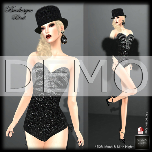 SAS - DEMO Burlesque Outfit (Mesh)