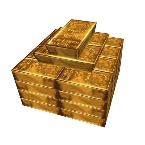 gold bullion (3 prims)