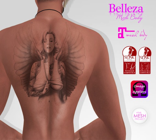 TSB ::: Tattoo the wings of a woman