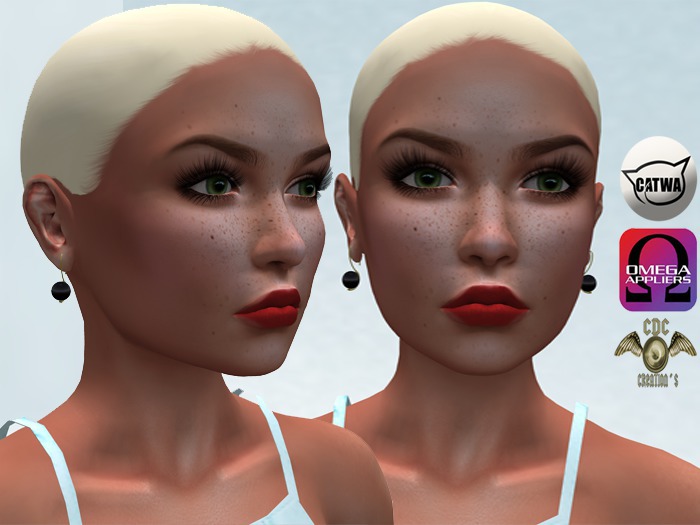 .::CDC Hair Base Female Ligth blond  * Catwa /  Omega