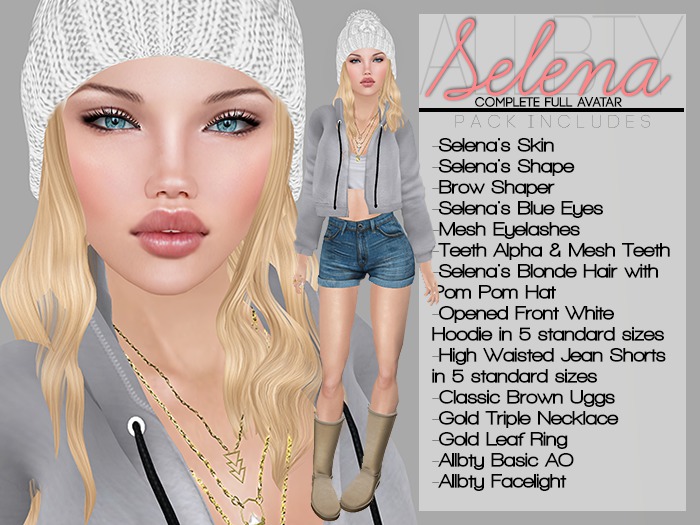 #allbty Complete Avatars "Selena"
