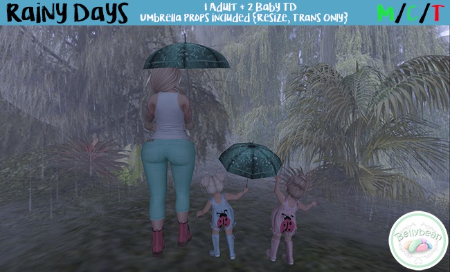 { Bellybean } Rainy Days {Pose} {Rez + Open}