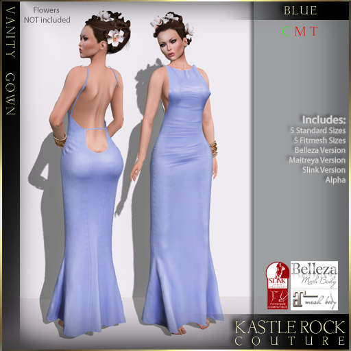 :KR: Vanity Gown - Blue
