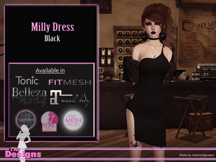 Milly Dress Black