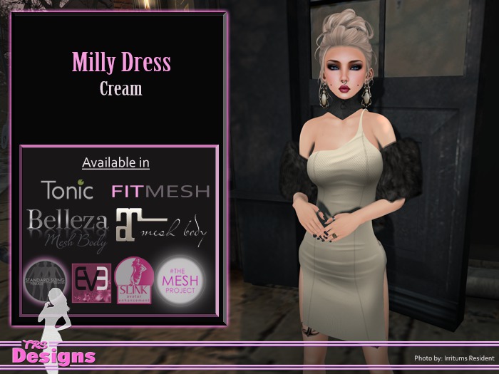 Milly Dress Cream